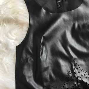 "Leather" Going-Out Tank